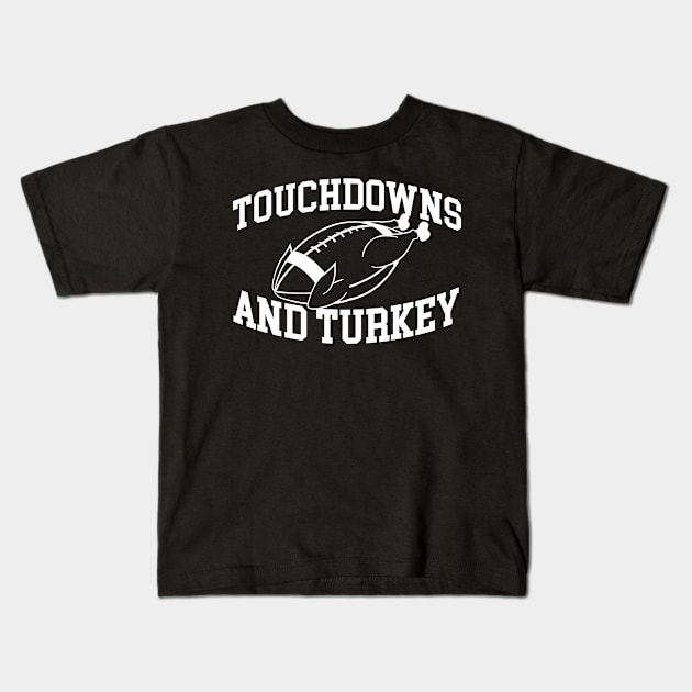 Towndowns and Turkey Kids T-Shirt by Vector Deluxe